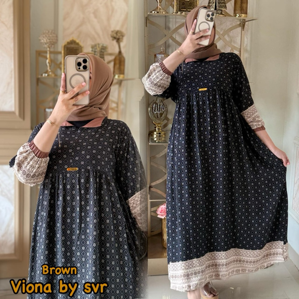 daster viona by svr dress rayon premium