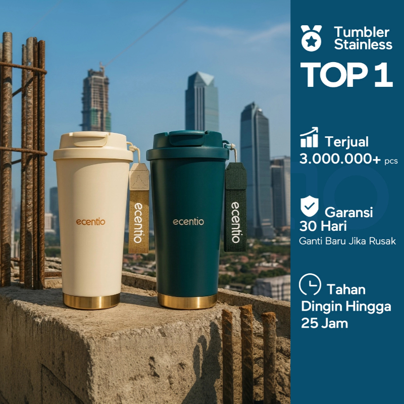 thermos air panas botol minum botol minum tahan panas dan dingin barang unik aesthetic tumbler termo