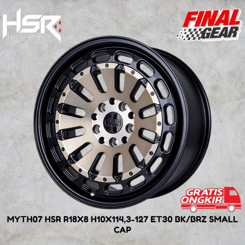 pelek racing mobil jeep grand cherokee rubicon sahara dll ring 18 /velg hsr myth07 r18 / velg pcd 5