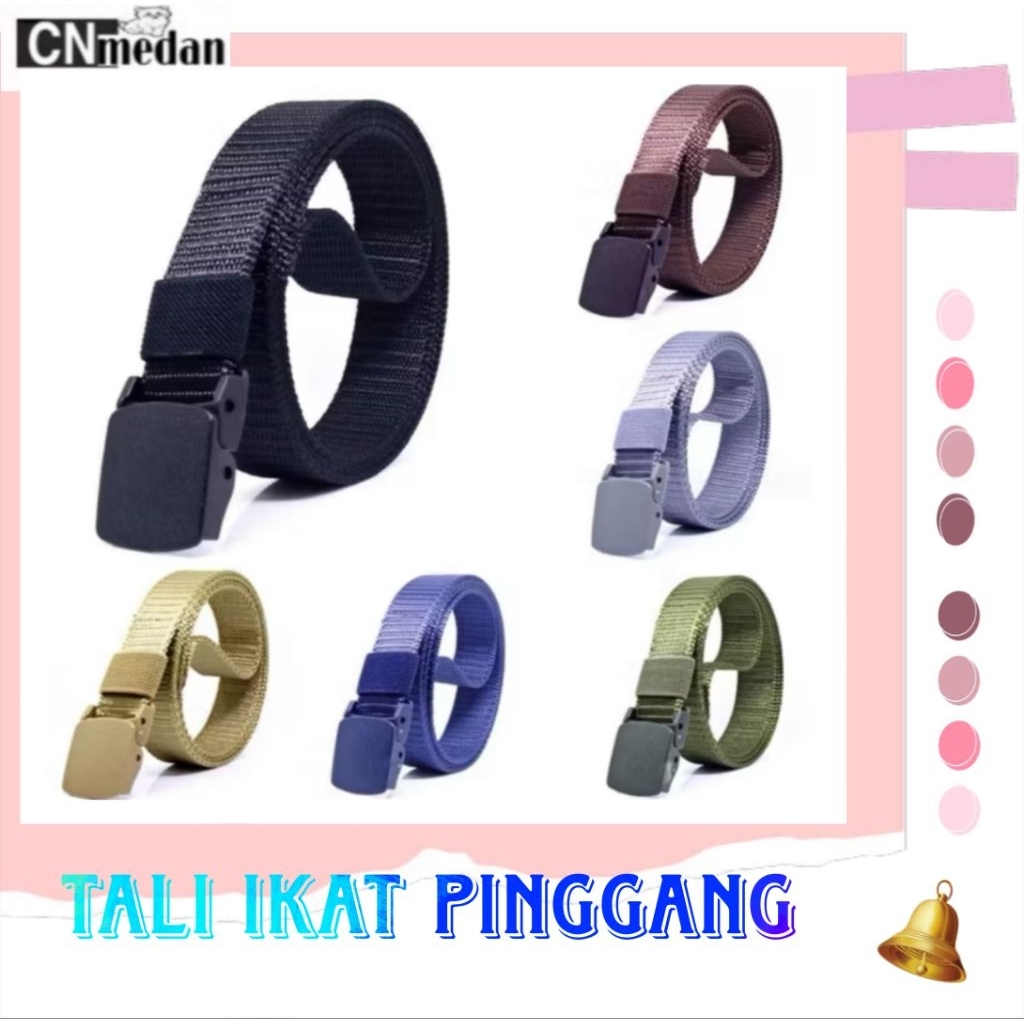 IKAT PINGGANG PRIA TACTICAL MILITARY / IKAT PINGGANG TACTICAL CANVAS