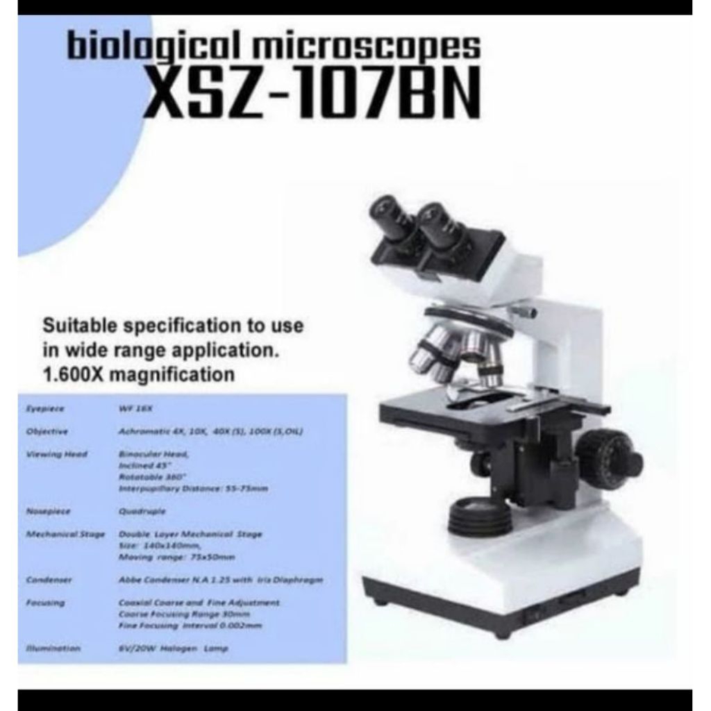 Microscope Binoculer XSZ-107 BN Corona/Binokuler Corona XSZ-107 BN