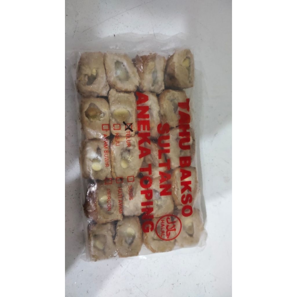 TAHU BAKSO ISI TELUR