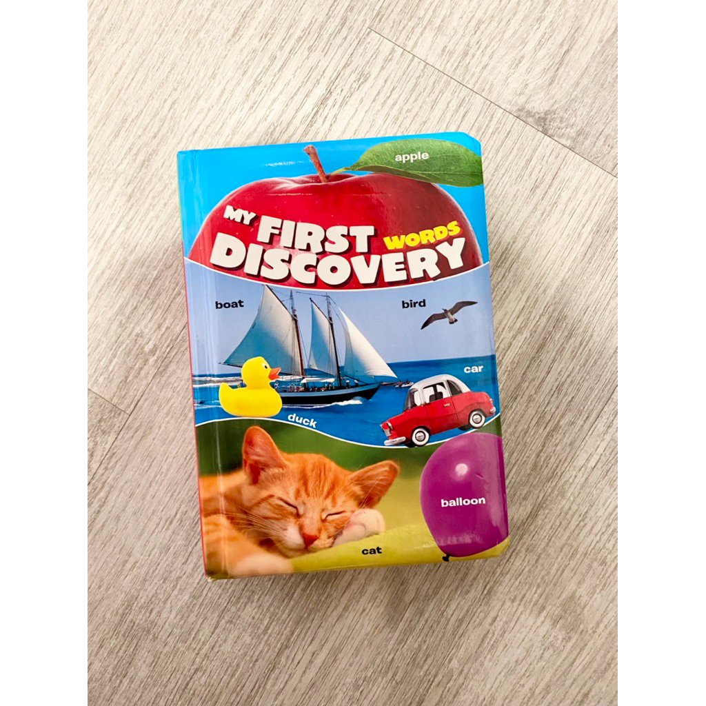 My first words discovery book by yoyo books