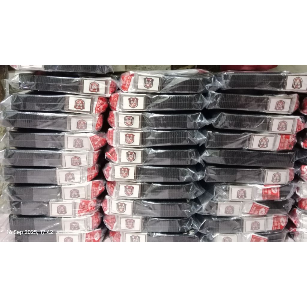 Grosir 1 lusin Sabuk Gesper SD kecil | pabrik rumah sabuk cirebon