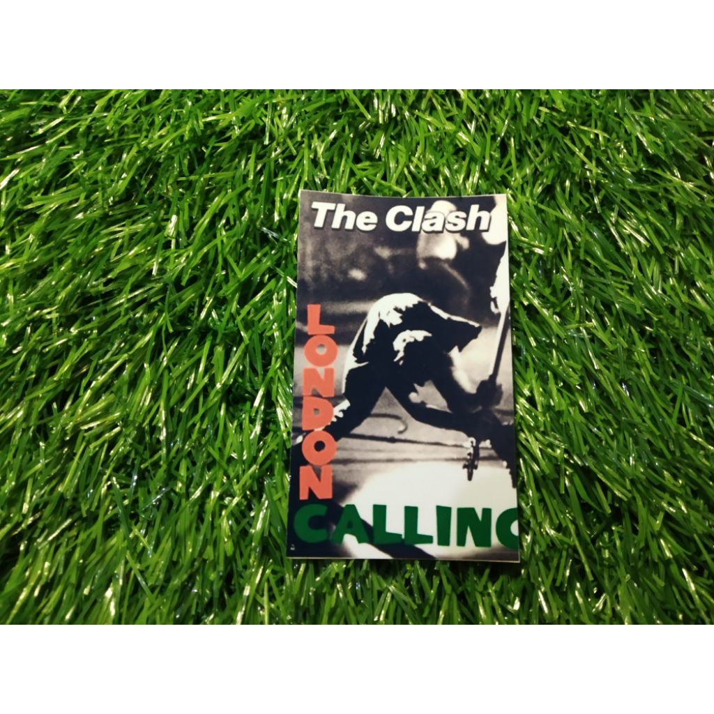 stiker vinyl the clash