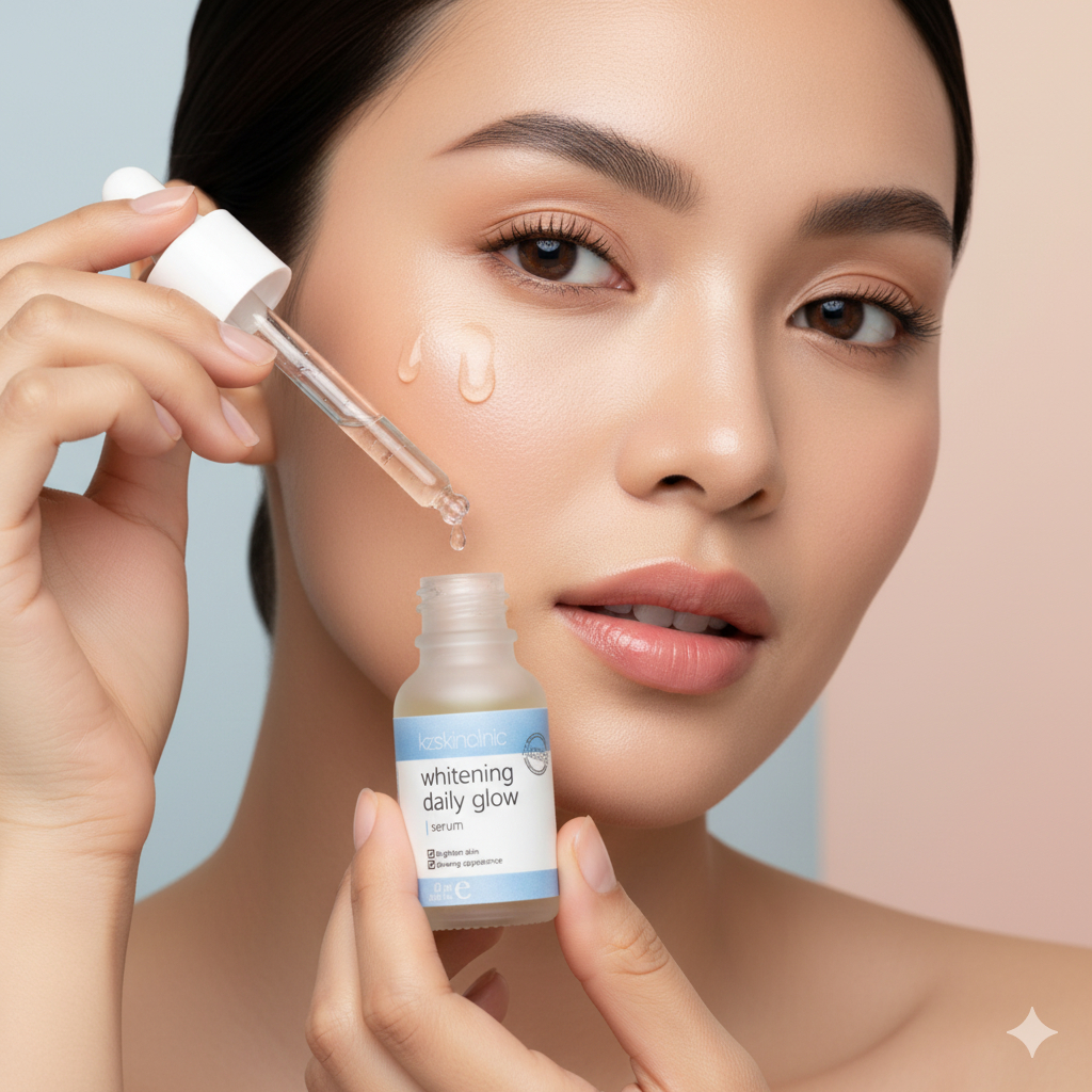 Whitening Daily Glow Serum 15ml  - Serum Untuk Kulit Cerah & Lembab