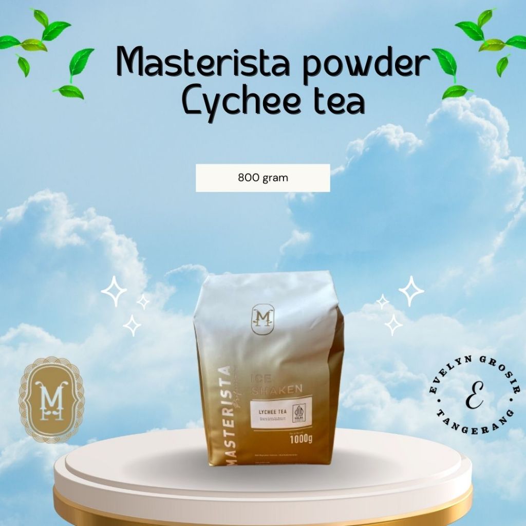 Bubuk Minuman Masterista Lychee Tea 1kg / Bubuk Minuman Rasa Leci / Bubuk Leci Tea