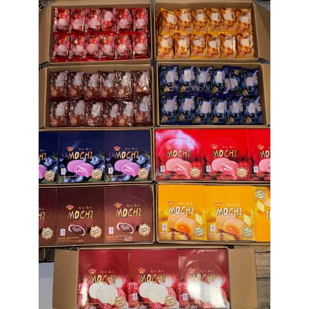 Moci Kombinasi Kue Nagasaki dan Moci Super 54 Pcs