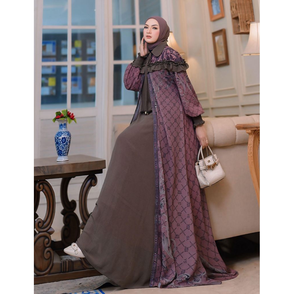 [READY] GAMIS SYAR'I JESICA & TANTRUM by Yodizein |Gamis Cantik|Gamis Mewah