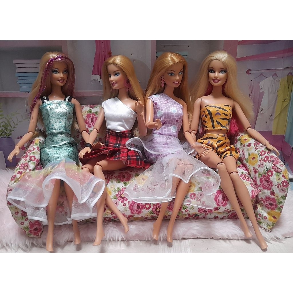 barbie fashionistas full artikulasi original pivotal
