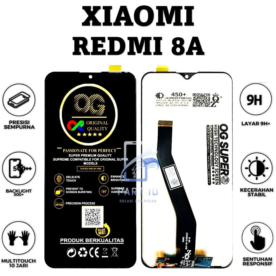 LCD TOUCHSCREEN XIAOMI REDMI 8A FULLSET ORIGINAL 100%