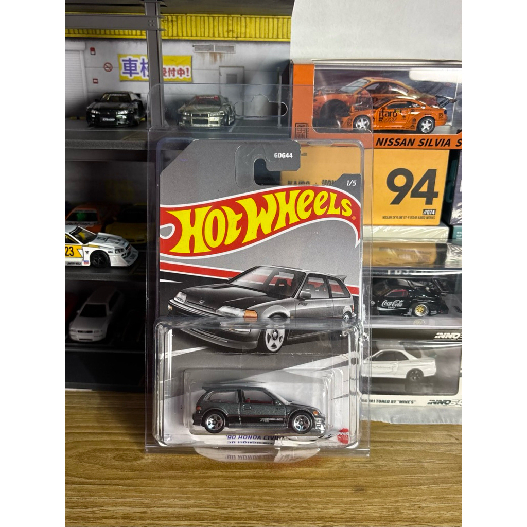 Hotwheels Honda Civic EF (Abu-abu)