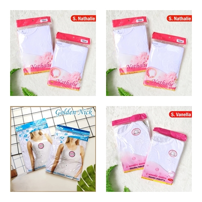 Singlet Nathalie | Kaos Dalam Wanita | Singlet Wanita | Kaos Singlet | Tanktop | Kaos Dalam Wanita |