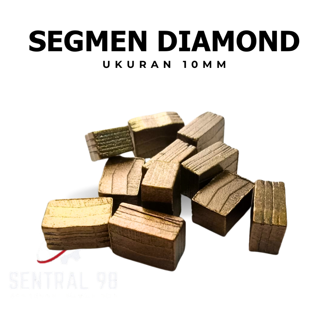 segmen mata bor sumur datar / segment bor sumur/diamond segment
