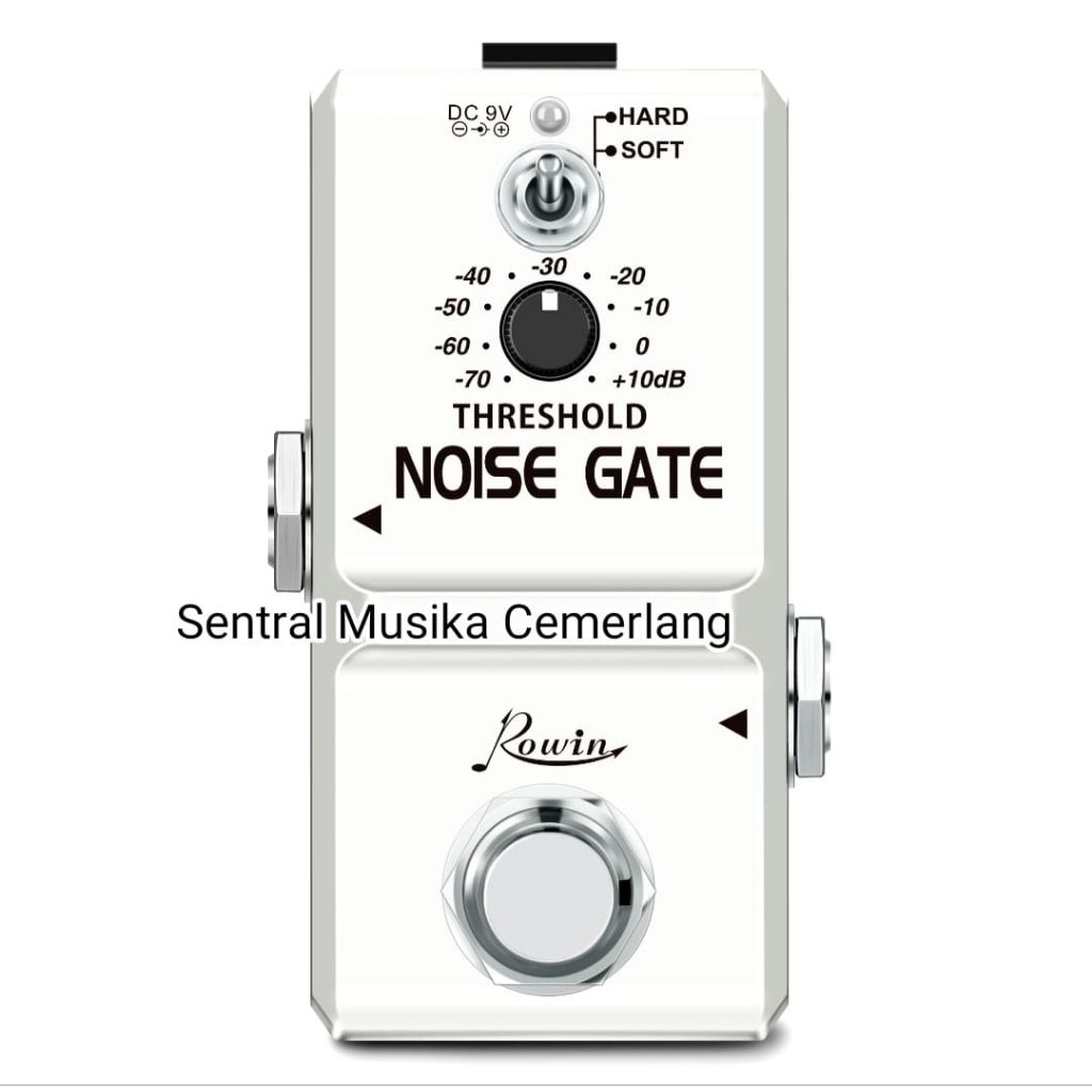 ROWIN NOISE GATE Pedal Efek Gitar Rowin NANO Noise Gate Rowin LN-319 NANO Pedal