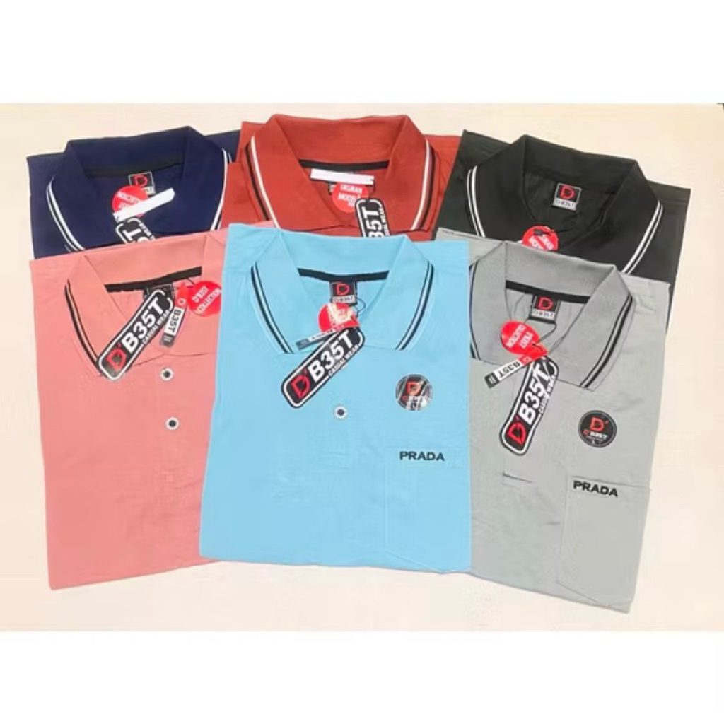 PAKET KAOS KERAH 4PCS 100RIBUAN KERAH LENGAN PENDEK - KAOS KERAH - KERAH LENGAN PENDEK