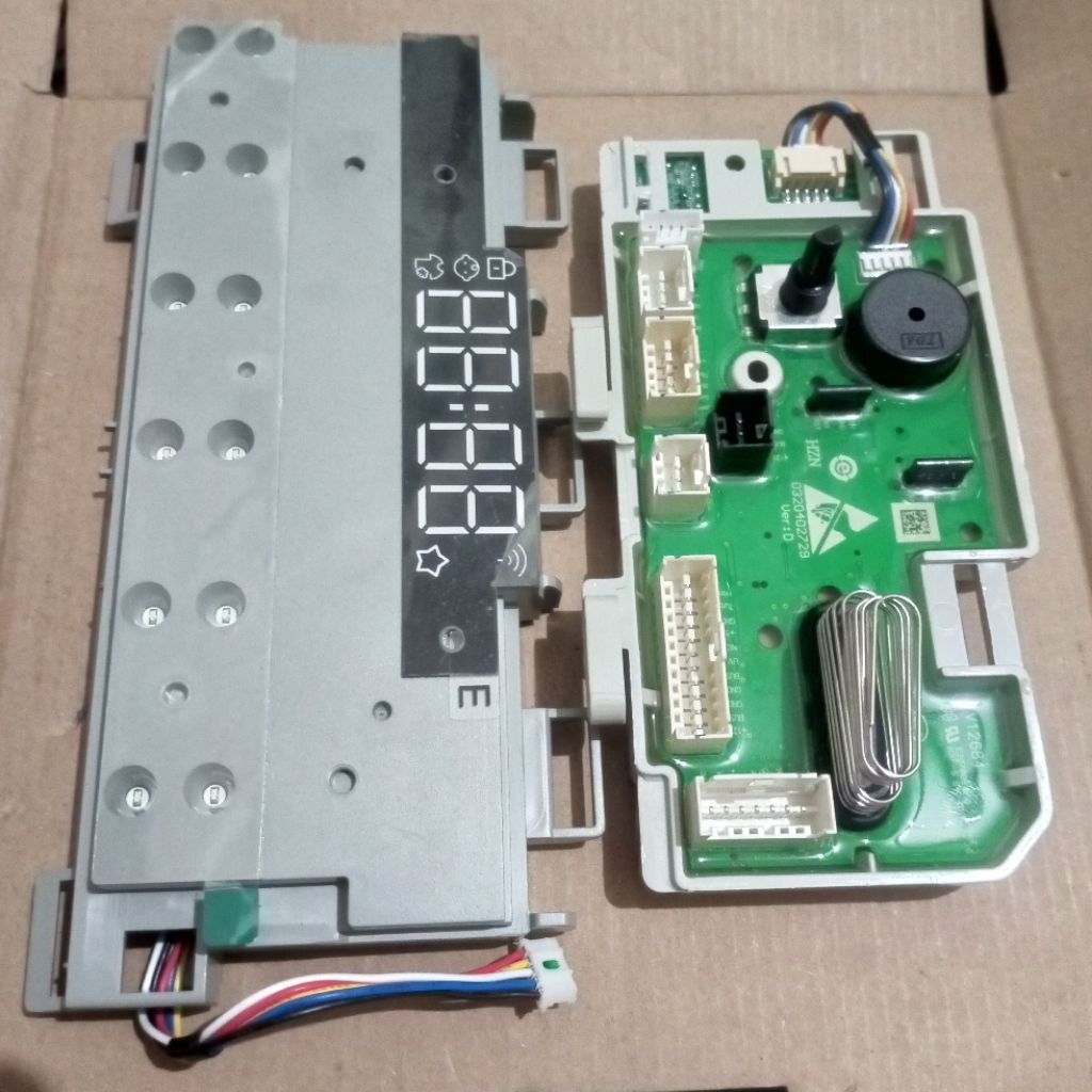 Modul Pcb Tombol Display Mesin Cuci AQUA Front Loading 0021800324A FQW-1050BF FQW-1360BF FQW-950BF