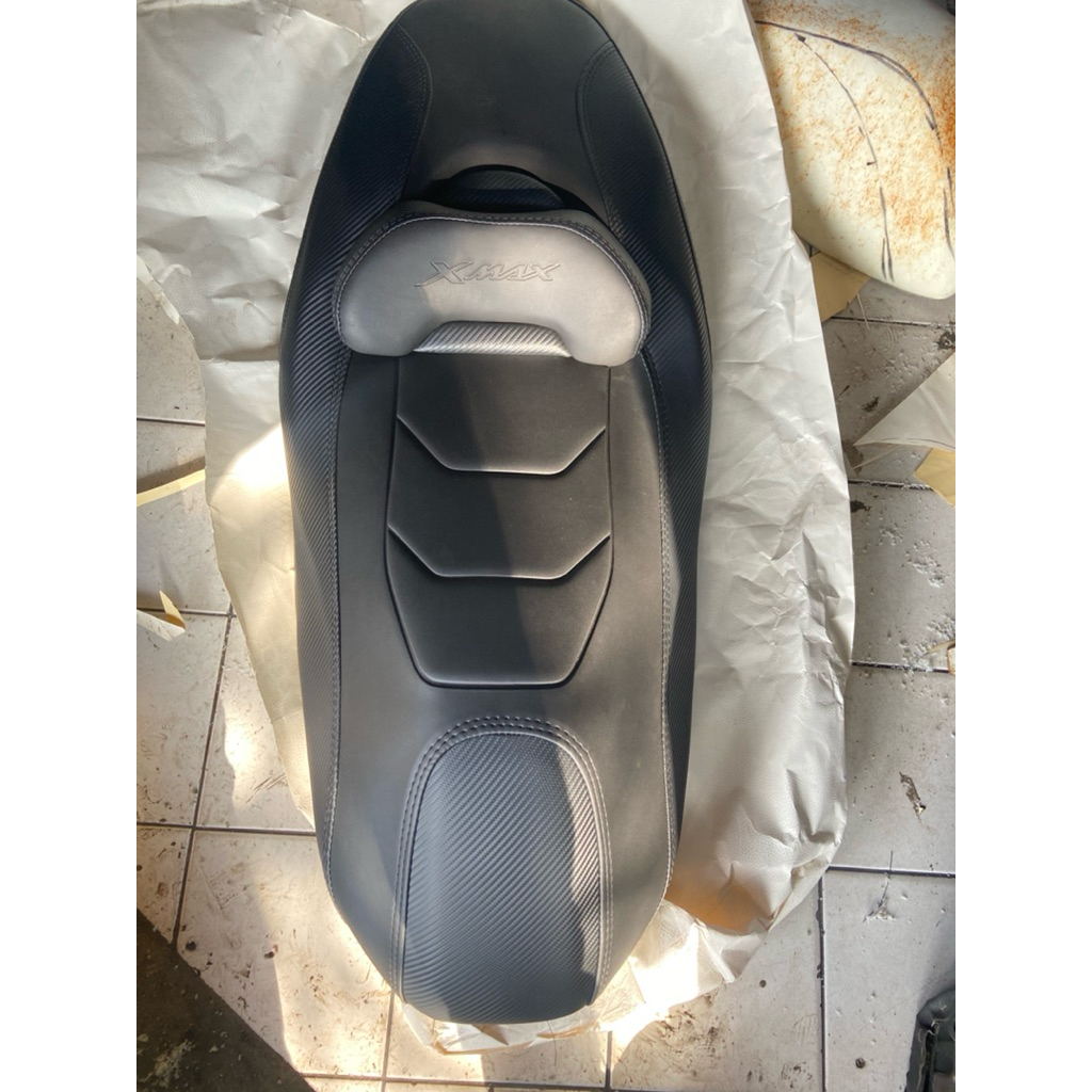 Cover jok custom motor nmax xmax pcx mbtech carera kombinasi mbtech raider