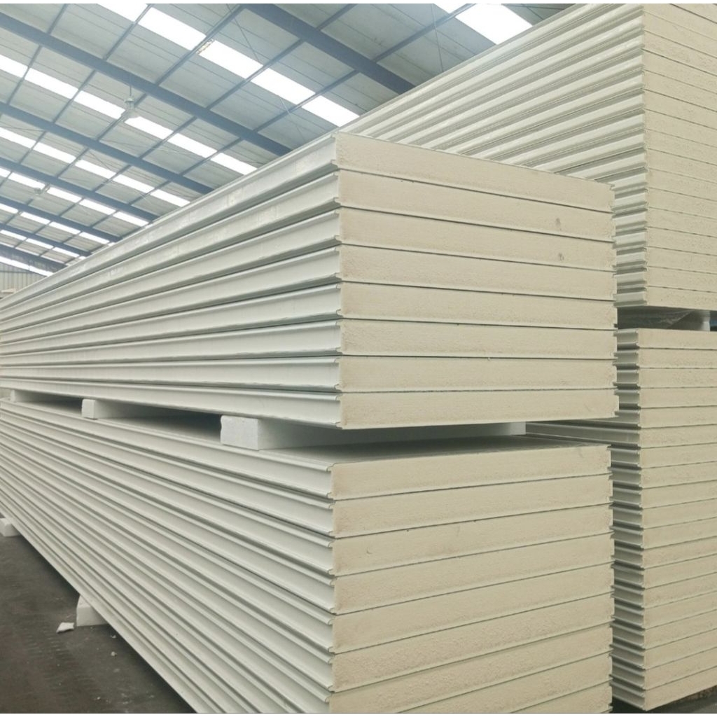 SANDWICH PANEL PIR 10cm | Panel Dinding & Atap Insulasi | Cold Storage / Gudang
