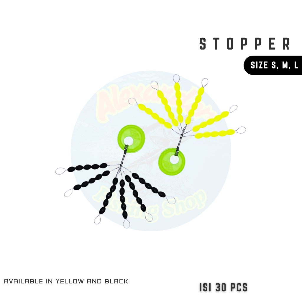 Stopper Batang Float Orca Pancing | Stopper Karet | Stopper Oval | Stopper Bulat | Stopper Pancing
