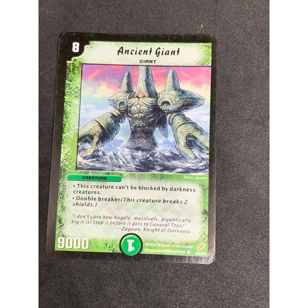 kartu duel master - ancient giant