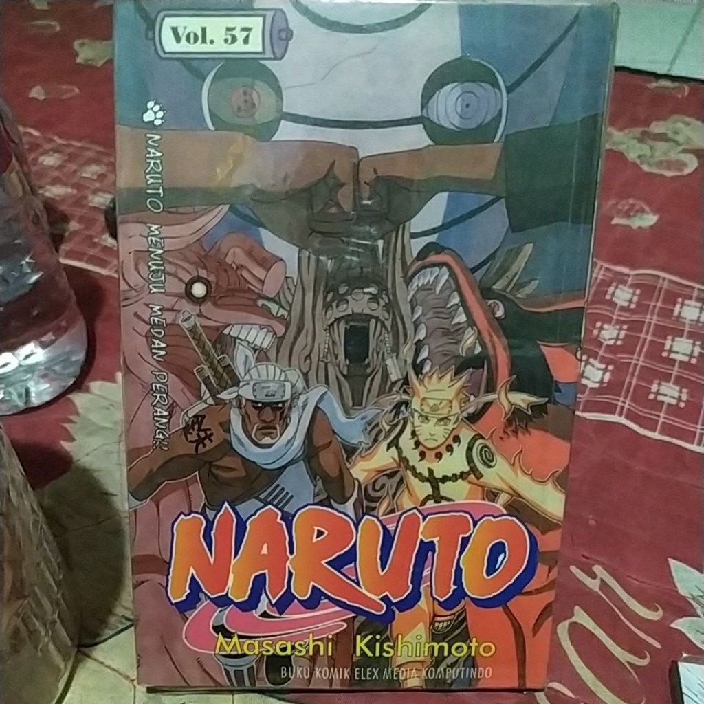 komik preloved Naruto vol 57