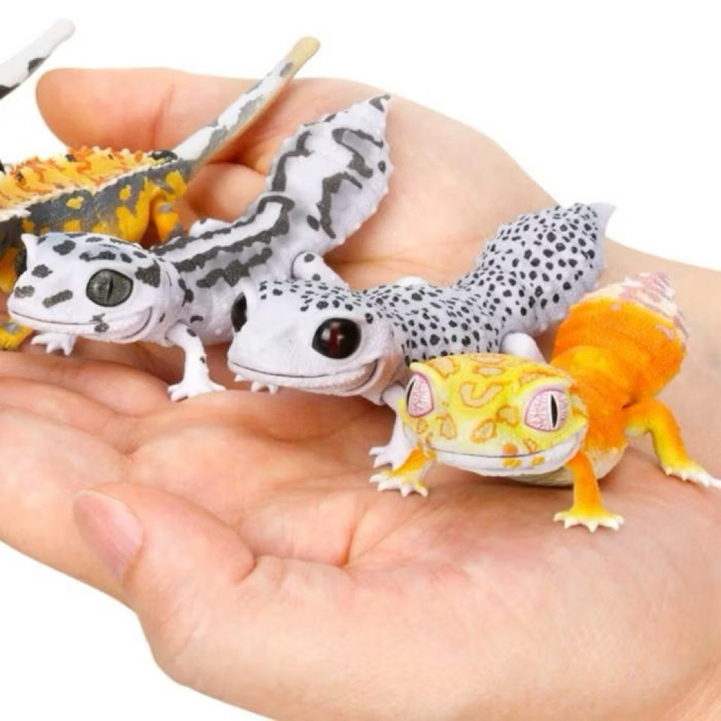 Ikimono Repti Leopard Gecko Gashapon Gacha Bandai dango mushi