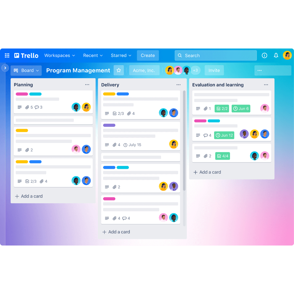AKUN TRELLO FRESH – LANGSUNG BISA DIGUNAKAN