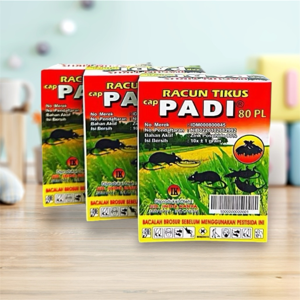 RACUN TIKUS CAP PADI PEMBASMI HAMA