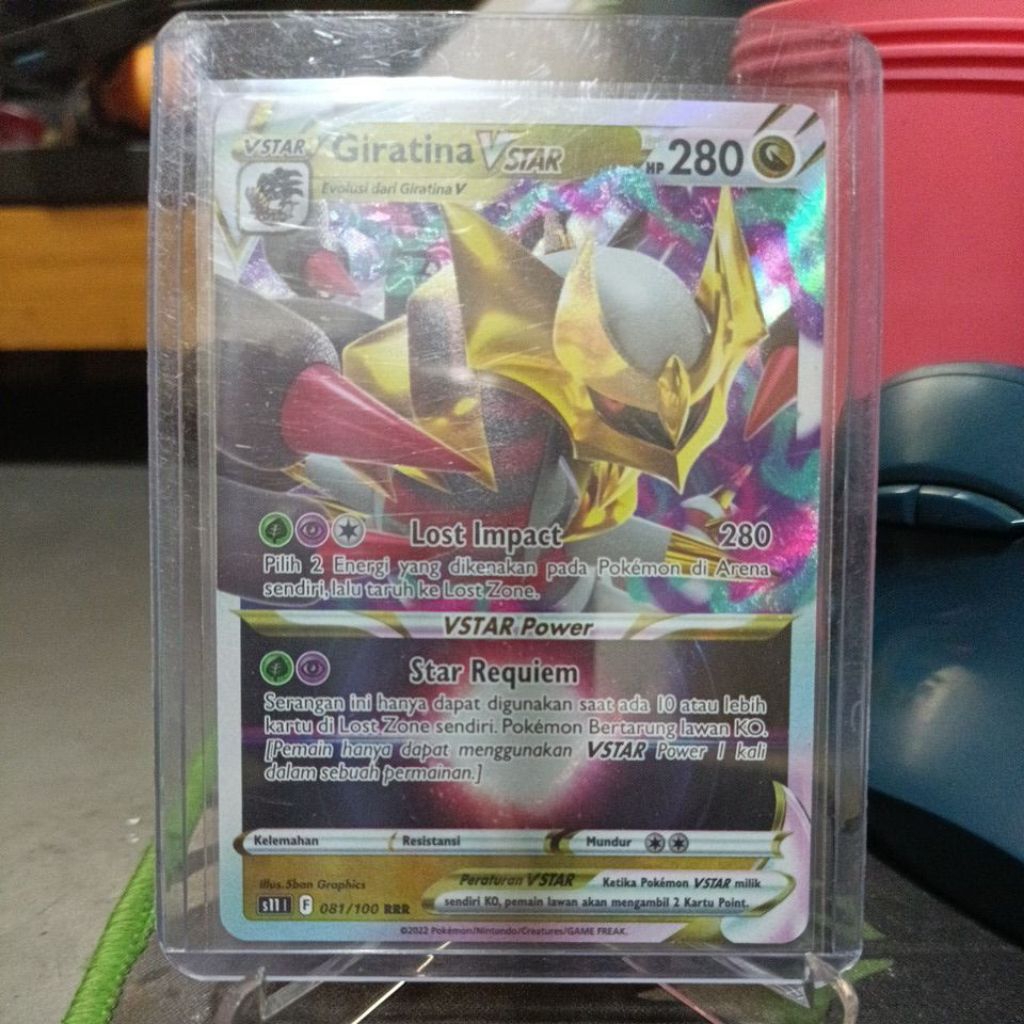 Giratina VSTAR RRR Kartu Pokemon TCG Indonesia