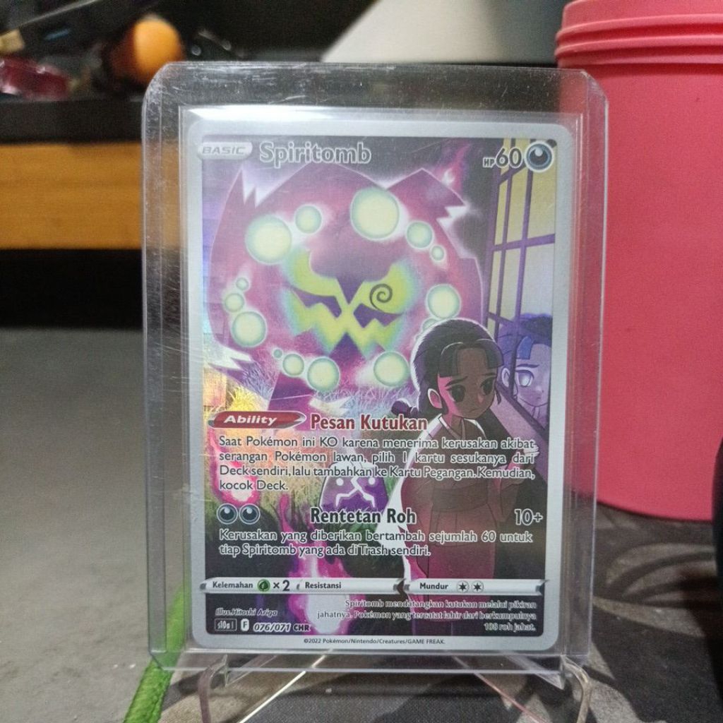 Spiritomb CHR Kartu Pokemon TCG Indonesia