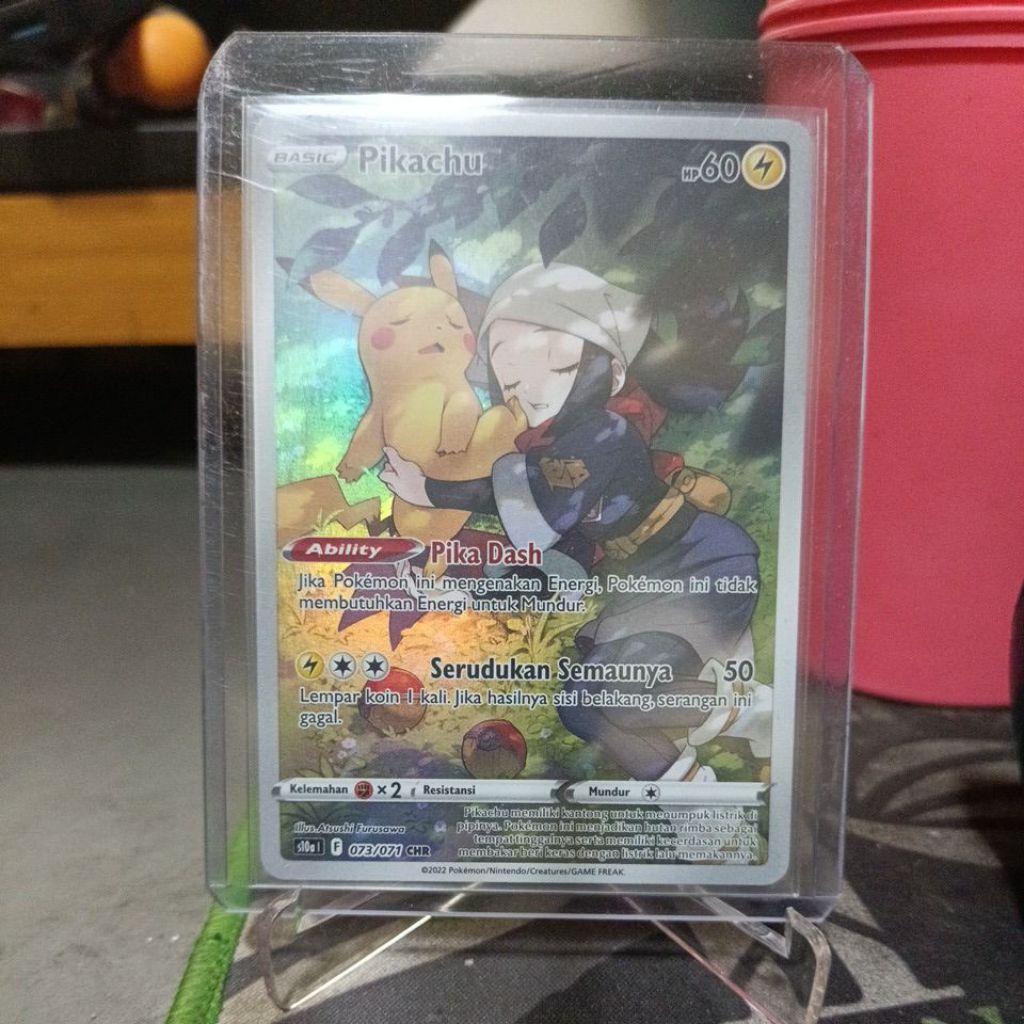 Pikachu CHR Kartu Pokemon TCG Indonesia