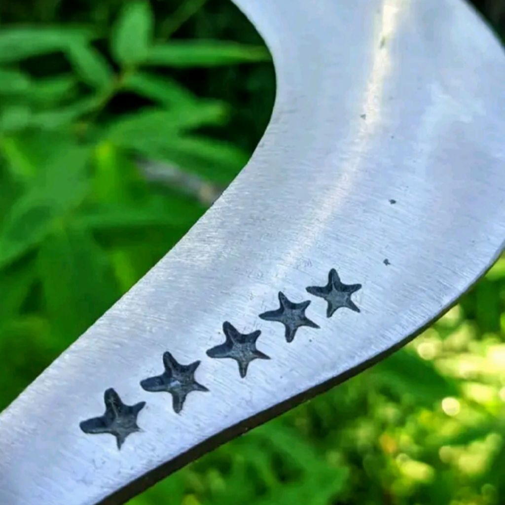 1pcs alat pertanian pemangkas sabit rumput original cap bintang lima asli madura sepuhan tua kualita