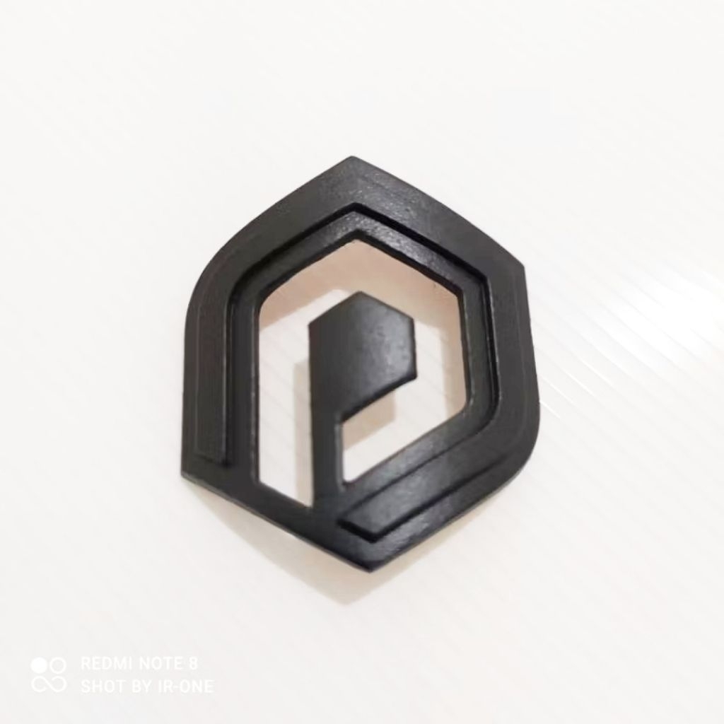 Emblem Polygon original Vintage logo head badge sepeda Polygon NOS