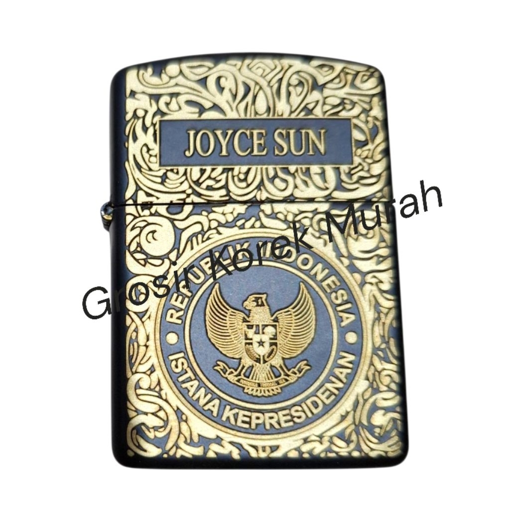 Korek Api Zippo Original Custom Logo Istana Negara