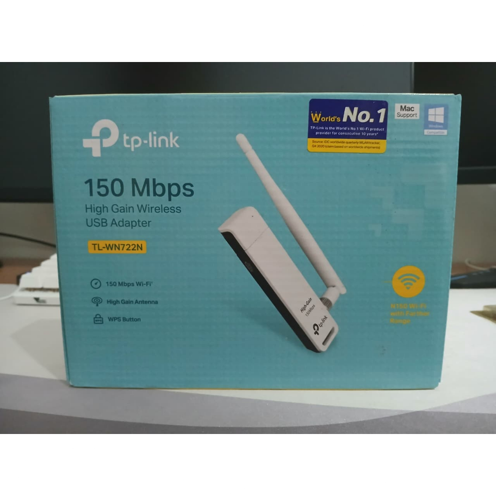 Wifi Dongle TP LINK TL WN722N garansi habis