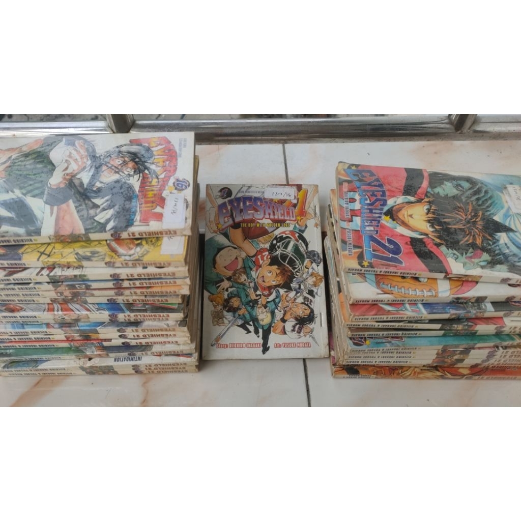 Komik Eye Shield The Boy With Golden Legs