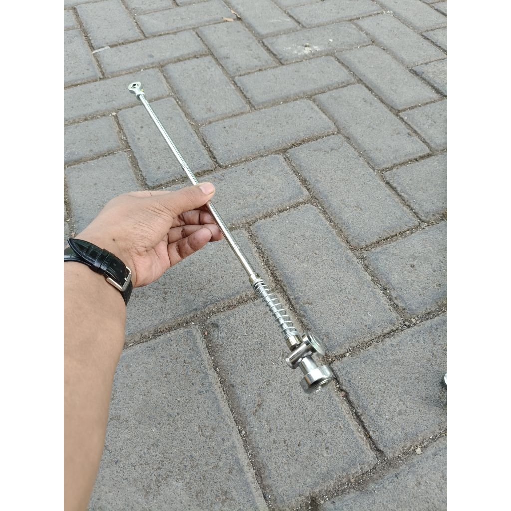 STIK REM BESI PNP SEMUA MOTOR /TUAS REM BELAKANG PNP CB GL MP FIZR C70
