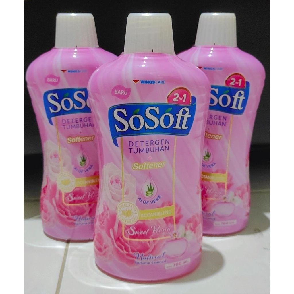 so soft detergen cair BOTOL