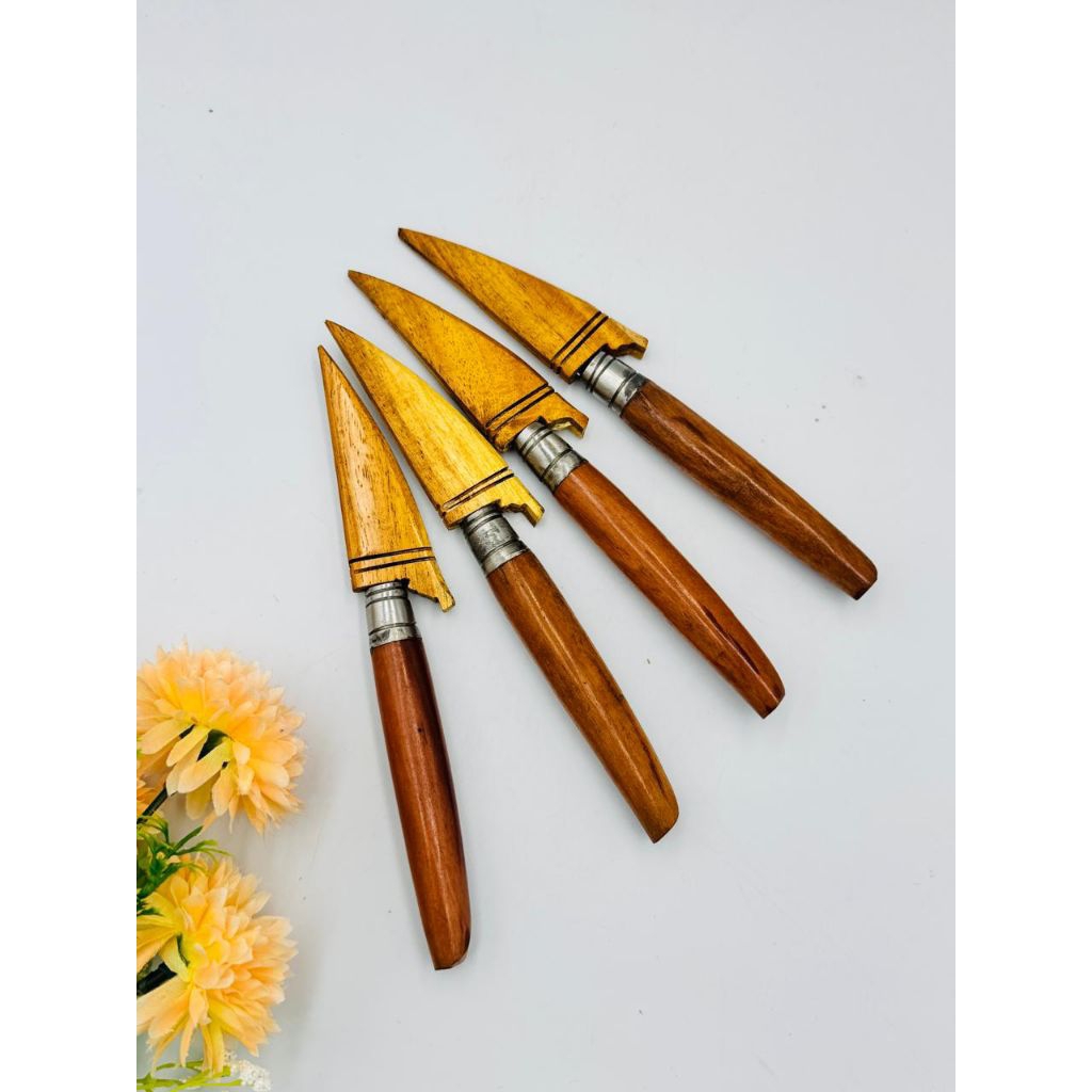 Mutik Layangan /Pisau Raut Bambu Bahan Baja Pir