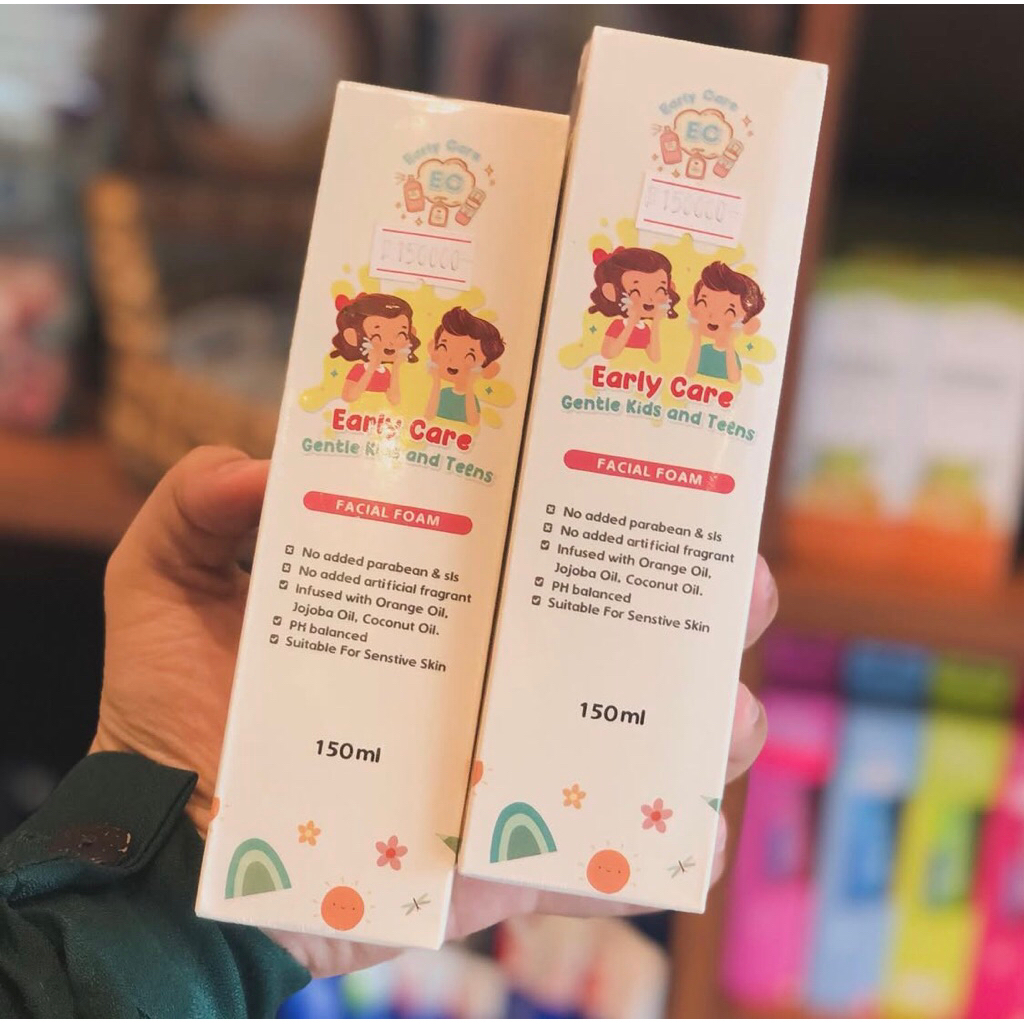 Early Care Gentle Kids and Teens Facial Foam | Sabun cuci muka untuk anak, remaja & dewasa