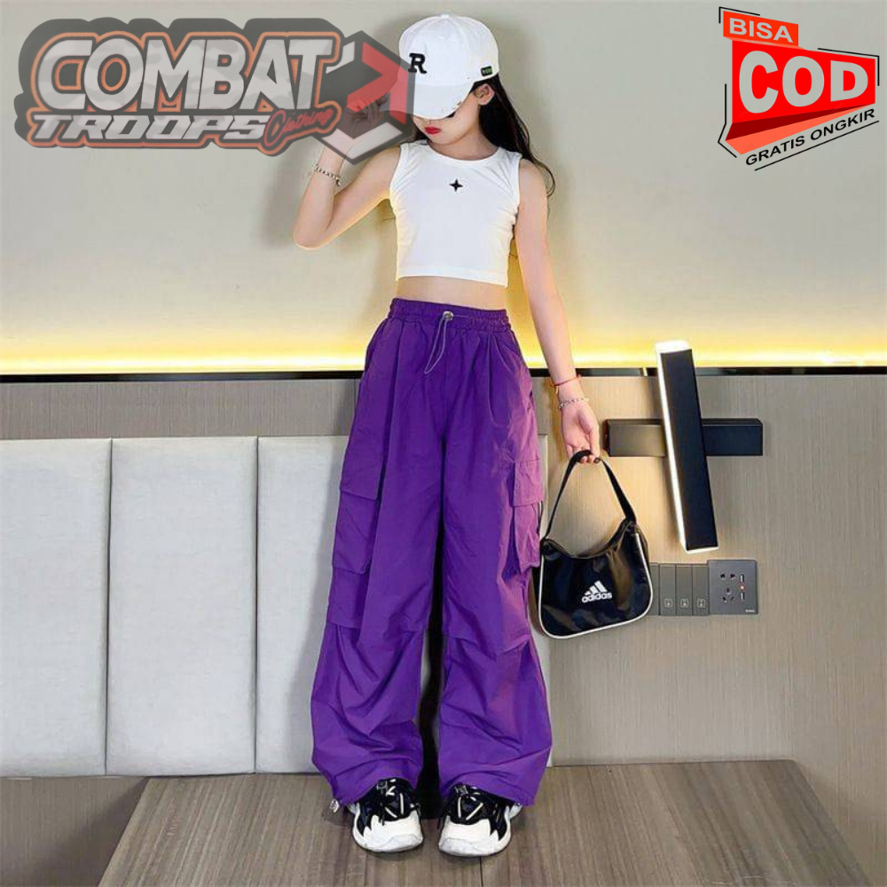 Celana Cargo Anak Perempuan Cargo Pants Celana Cargo Anak Import Premium Celana Panjang Anak Perempu