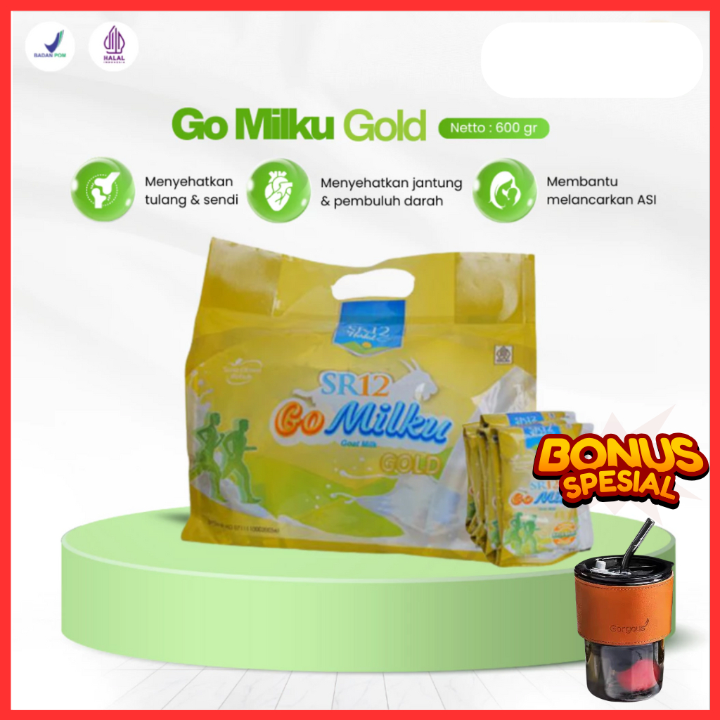 

PROMO Susu Etawa SR12 Go Milku RASA GOLD Susu Etawa Sachet