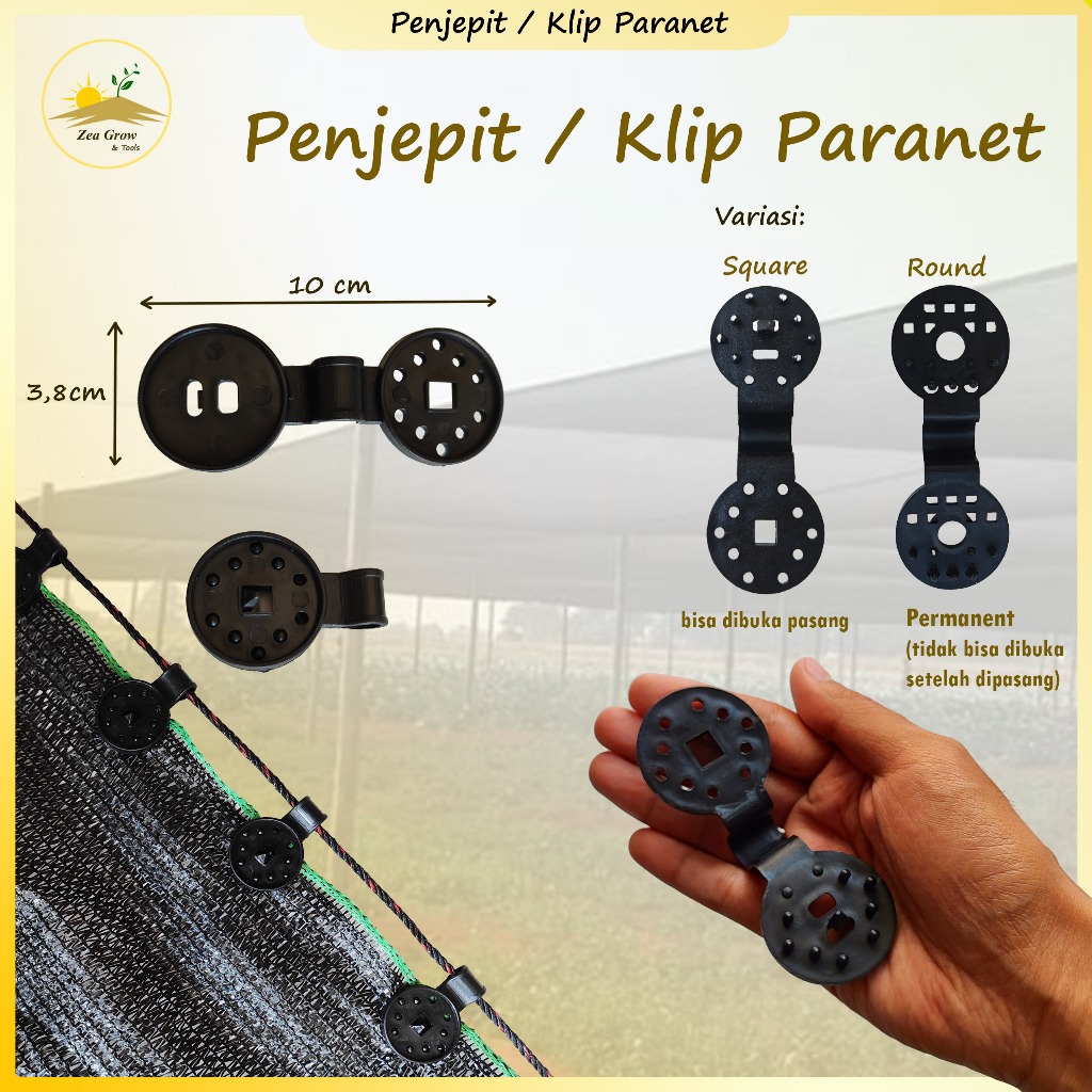 Penjepit Paranet Klip Paranet Clip Paranet Jepit Paranet