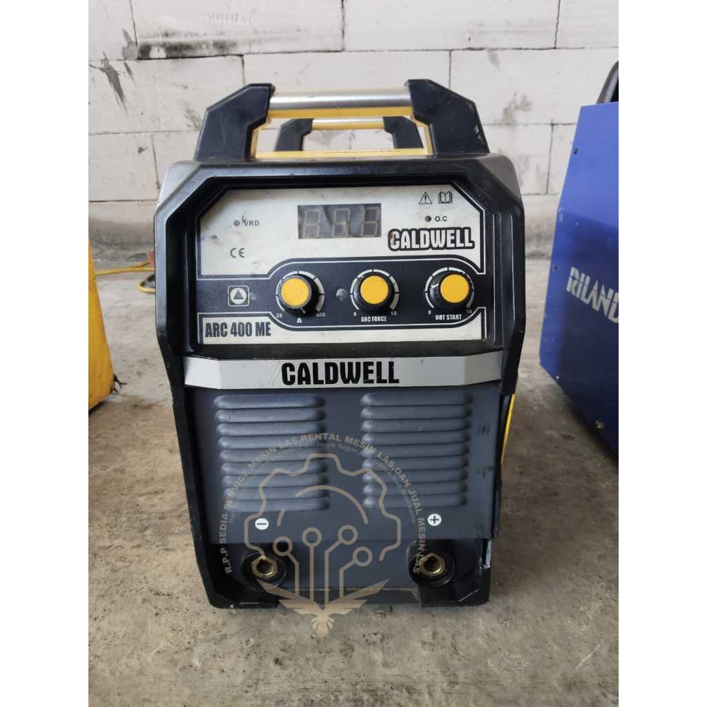MESIN LAS BEKAS MMA 400A CALDWELL MESIN LAS CALDWELL BEKAS SMAW STIK 400 AMPERE 3 PHASE LAS LISTRIK 
