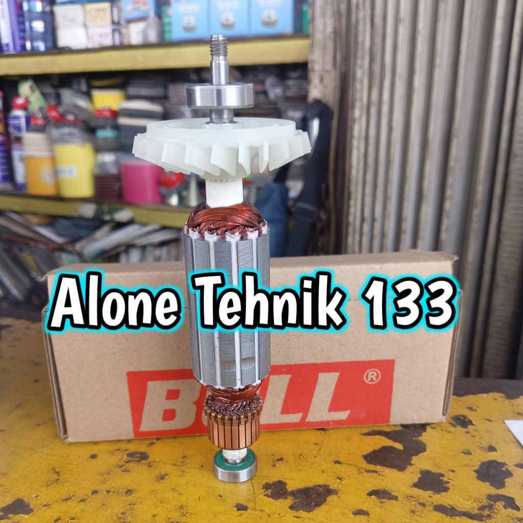 ARMATURE BOSCH GWS900-100 ANGKER MESIN GERINDA BOSCH GWS 900-100