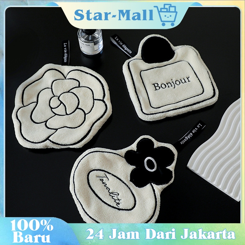 Lap Tangan Gantung Handuk Tangan Kain Lap Tangan Lap Tangan Gantung Tebal Double Layer Hand Towel
