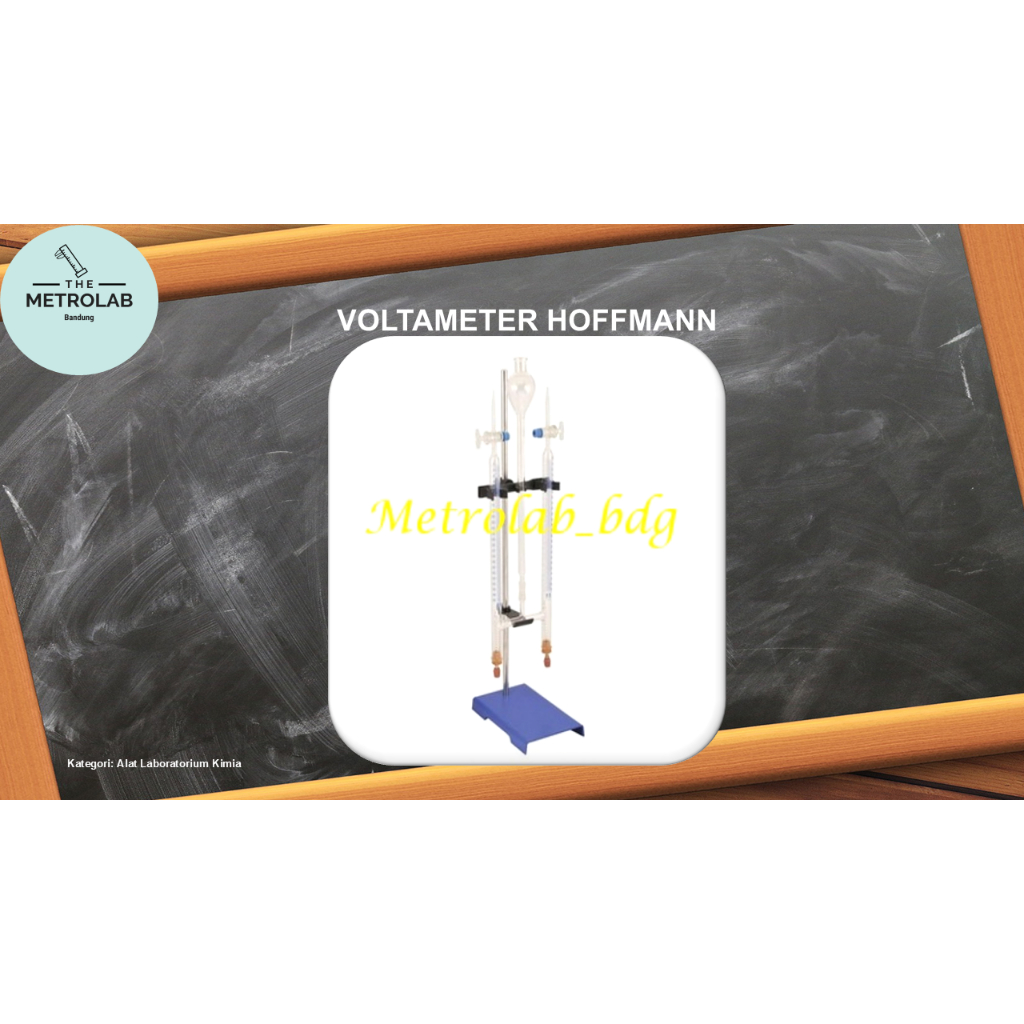 Voltameter Hoffmann | Alat Laboratorium Kimia - Elektrolisis