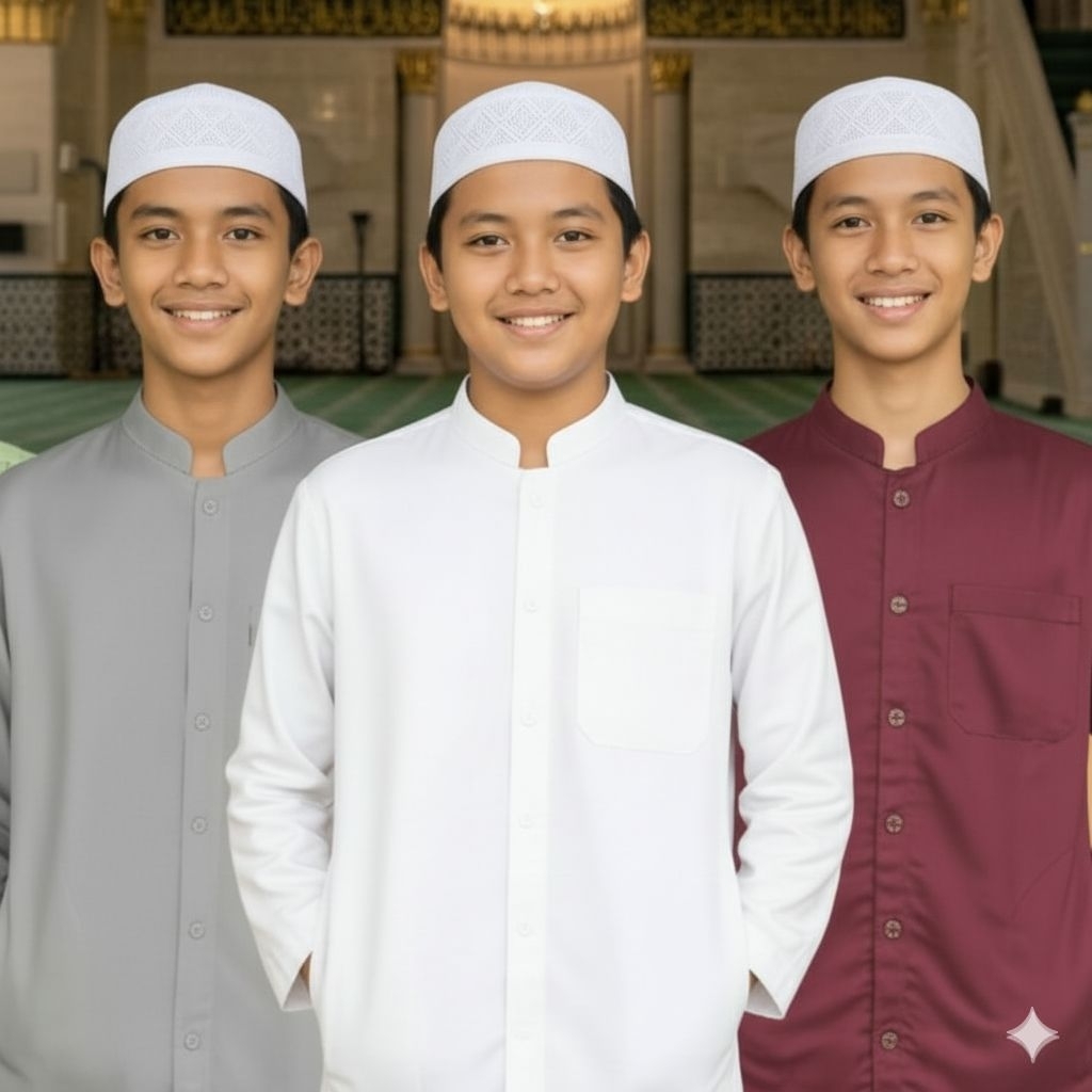 Baju koko / jasko anak remaja kain Toyobo