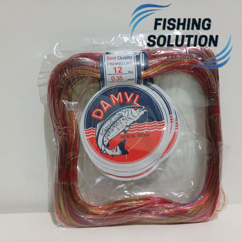 Senar Pancing Goldenfish Golden Fish Damyl / Damil 300 Meter - 0.35 mm - 12 lbs - Mambo / Pelangi